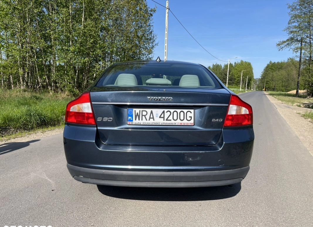 Volvo S80 cena 22900 przebieg: 249000, rok produkcji 2006 z Września małe 407